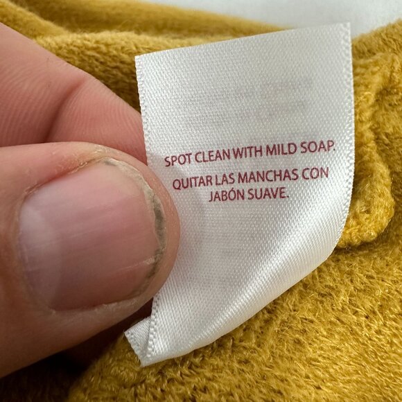 Women's Long 100% Acrylic Infinity Scarf Sunflower Yellow - Picture 4 of 5